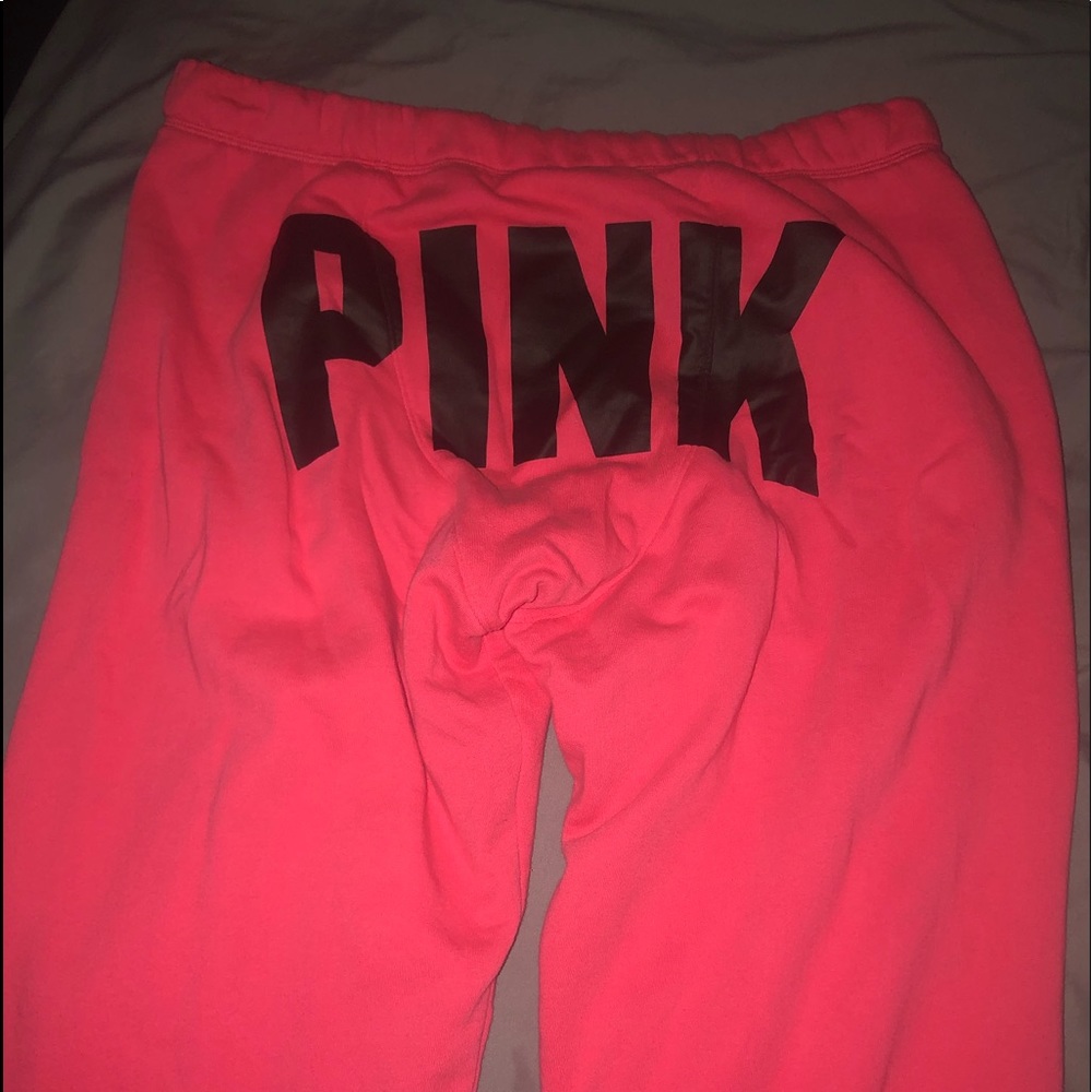 Pink sweats